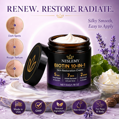 💝💝NESLEMY™ Biotin 10-in-1 Skin Restoration Cream
