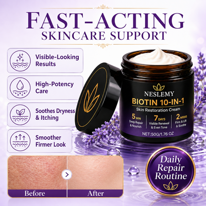 💝💝NESLEMY™ Biotin 10-in-1 Skin Restoration Cream