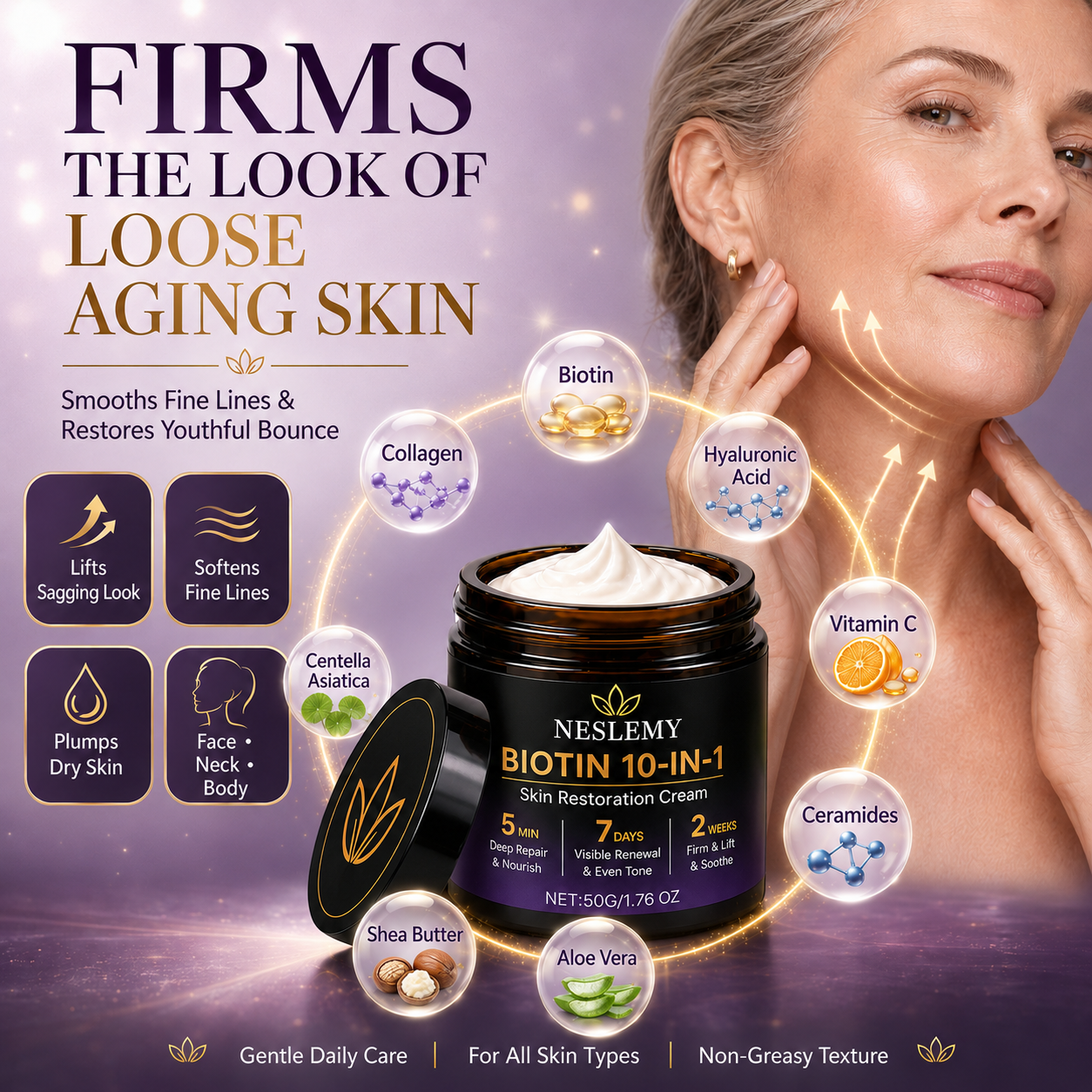 💝💝NESLEMY™ Biotin 10-in-1 Skin Restoration Cream