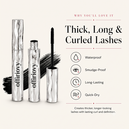💜LAST DAY - BUY 1 GET 1 FREE💜Waterproof Curling & Lengthening Mascara